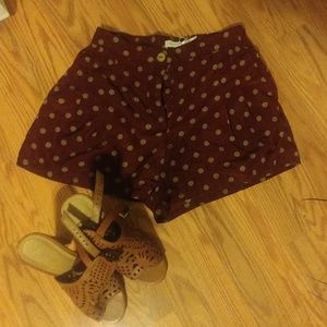 Cute polka dot shorts